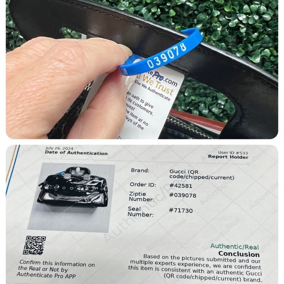 Gucci Romy Satchel Large Black Patent Leather - Picture 4 of 12